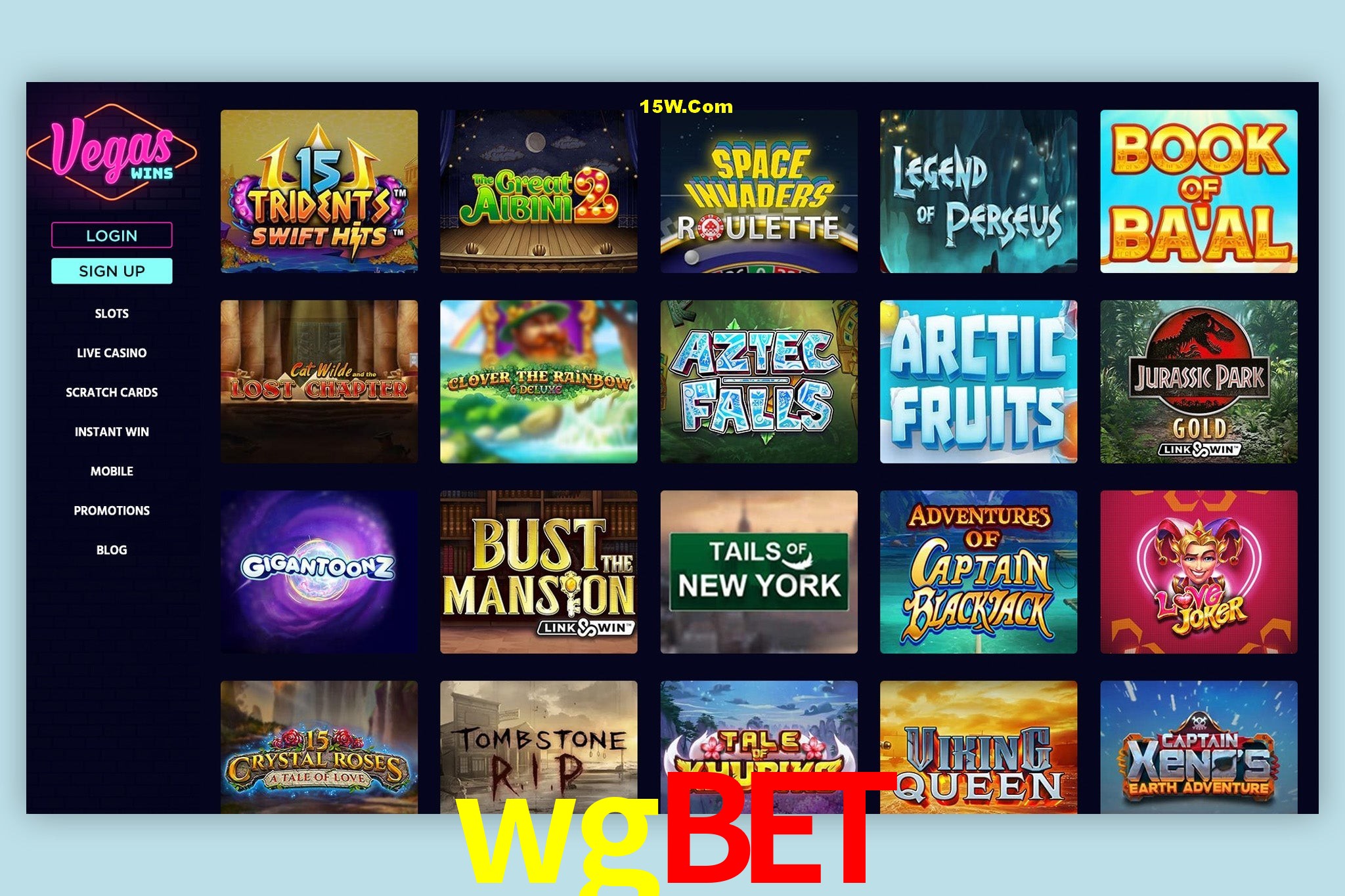 Game Providers wgbet